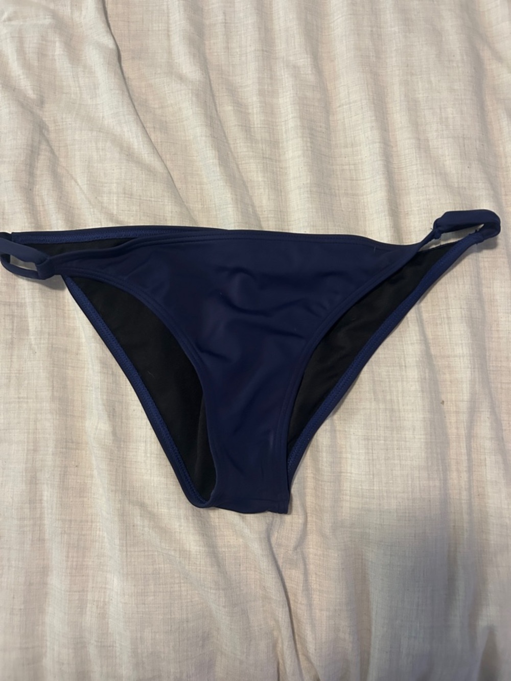 Women's Navy Blue Bikini Bottom - Classic Cut